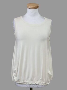 Rundholz cream oversized top, size S